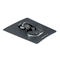 Fellowes Memory Foam Gliding Palm Support w/Mouse Pad, Graphite FEL9180101
