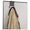 Fellowes Mesh Partition Additions Double-Garment Hook, 4 1/2 x 6, Black FEL75903