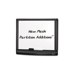 Fellowes Mesh Partition Additions Dry Erase Board, 16 1/4 x 1 7/8 x 13 3/8, Black FEL7703101