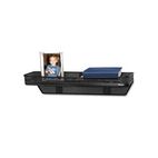 Fellowes Mesh Partition Additions Shelf, 18 1/2 x 5 7/16 x 4, Black FEL7702901