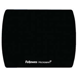 Fellowes Microban Black Ultra Thin Mouse Pad (5908101)