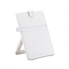 Fellowes Non-Magnetic Letter-Size Desktop Copyholder, Plastic, Platinum FEL21103