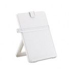 Fellowes Non-Magnetic Letter-Size Desktop Copyholder, Plastic, Platinum FEL21103