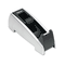 Fellowes Office Suites Desktop Tape Dispenser, 1" core, Plastic, Heavy Base, Black/Silver FEL8032701