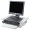 Fellowes Office Suites Monitor Riser, 20 x 14 1/16 x 4 - 6 1/2, Black/Silver FEL8031101