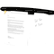 Fellowes Partition Additions Note Rail, 18 x 1.93-Inches, Graphite (7502201)