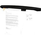 Fellowes Partition Additions Note Rail, 18 x 1.93-Inches, Graphite (7502201)