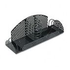 Fellowes Perf-Ect Multi Desk Organizer, Metal/Wire, 12 7/8 x 4 x 4 3/4, Black FEL22326