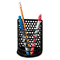Fellowes Perf-Ect Pencil Cup, Metal, 3 1/2 x 3 x 4 7/8, Black FEL22307