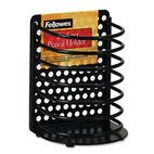 Fellowes Perf-Ect Pencil Cup, Metal, 3 1/2 x 3 x 4 7/8, Black FEL22307