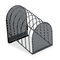 Fellowes Perf-Ect Step File, Seven Sections, Metal/Wire, 7 x 9 7/8 x 9 1/8, Black FEL22303