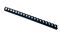 Fellowes Plastic Binding Combs, Round Back, 5/8", 120 Sheet Capacity, Navy, 100 Pack (52390)