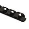 Fellowes Plastic Comb Bindings, 5/16" Diameter, 40 Sheet Capacity, Black, 25 Combs/Pack FEL52321
