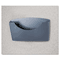 Fellowes Plastic Partition Additions File Pocket, Legal/Letter, Dark Graphite FEL75275