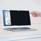 Fellowes PrivaScreen Privacy Filter for 15.4 Inch Widescreen Laptops 16:10 (4800701)