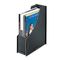 Fellowes Recycled Large Magazine File, 12 1/4 x 4 1/2, 10 1/16, Black FEL8015801