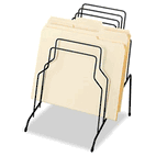 Fellowes Step File, Eight Sections, Wire, 10 1/8 x 12 1/8 x 11 7/8, Black FEL72614