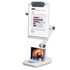 Fellowes Weighted Flex Arm Desktop Copyholder, High-Impact Plastic, Platinum/Graphite FEL21128