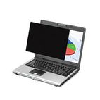 Fellowes Wide Black-Out Privacy Frameless Filter For 14.1" LCD/NTBK, Antiglare FEL4800601