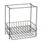 Fellowes Wire Double Tray with Hanging File, Letter, 13 5/8 x 10 1/16 x 14 7/8, Black FEL72381