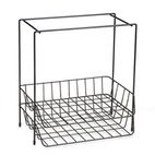 Fellowes Wire Double Tray with Hanging File, Letter, 13 5/8 x 10 1/16 x 14 7/8, Black FEL72381
