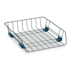 Fellowes Workstation Stacking Letter Desk Tray Organizer, Front Load, Wire, Black (66112)