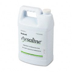 FENDALL Ready-To-Use Solution for Eyewash Stations, 4/Carton FND320005020000