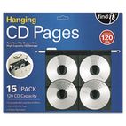 find It Hanging CD Pages, 15/Pack IDEFT07069