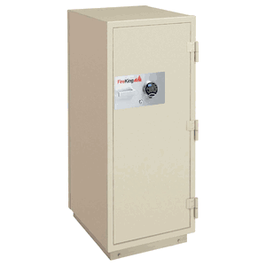 Fireking 2-Hour Fire with Impact & Burglary Rated Safe, 60.5" H x 25.5" W x 28.88" D/11.2 cu. ft., Graphite