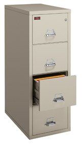 FireKing 3 Drawer Legal Vertical 2 hr Fire Proof File Cabinet 3-2144-2