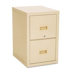FireKing Patriot Insulated 2-Drawer Fire File, 17-3/4w x 25d x 27-3/4h, Parchment FIR2P1825CPA