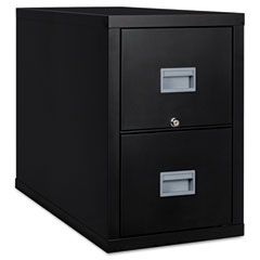 FireKing Patriot Insulated 2-Drawer Fire File, 17-3/4w x 31-5/8d x 27-3/4h, Black FIR2P1831CBL