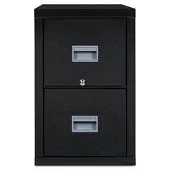 FireKing Patriot Insulated 2-Drawer Fire File, 20-3/4w x 31-5/8d x 27-3/4h, Black FIR2P2131CBL