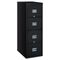 FireKing Patriot Insulated 4-Drawer Fire File, 17-3/4w x 25d x 52-3/4h, Black FIR4P1825CBL