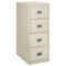 FireKing Patriot Insulated 4-Drawer Fire File, 20-3/4w x 31-5/8d x 52-3/4h, Parchment FIR4P2131CPA