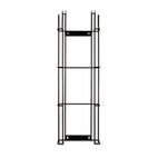 First Aid Only 10-Unit Dispenser Rack for Large Emergency Packs, Steel, Black FAOFX230