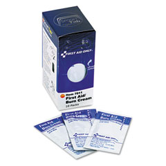 First Aid Only Burn Cream, 10 Packets/Box FAO7011