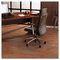 Floortex ClearTex XXL Ultimat Chair Mat, 60 x 60, No Lip, Clear FLR1215015019ER
