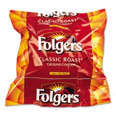 Folgers Coffee Filter Packs, Regular, .9 oz, 160/Box FOL06114