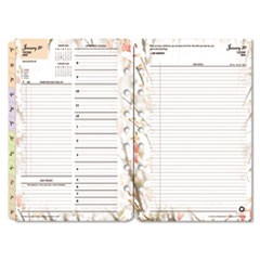 FranklinCovey Blooms Dated Daily Planner Refill, January-December, 5-1/2 x 8-1/2, 2013 FDP3544413