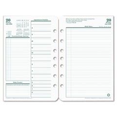 FranklinCovey Original Dated Daily Planner Refill, July-June, 5-1/2 x 8-1/2, 2012-2013 FDP3542112