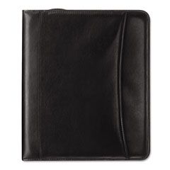FranklinCovey Sierra Simulated Leather Organizer Deluxe Starter Set, 5-1/2 x 8-1/2, Black FDP34684