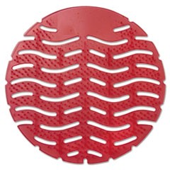 Fresh Products Wave Urinal Deodorizer Screen, Spiced Apple Scent, Red, 10 per Box FPIWDS10SAP
