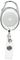GBC BadgeMates Translucent Carabiner Badge Reel, Clear, 25 Reels per Pack (3748080)