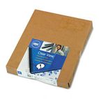 GBC Clear View Presentation Binding System Cover, 11 x 8-1/2, Clear, 100/Box GBC2020025