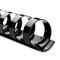 GBC CombBind Standard Spines, 1/4" Diameter, 25 Sheet Capacity, Black, 100/Box GBC4000020