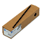 GBC CombBind Standard Spines, 1/4" Diameter, 25 Sheet Capacity, Black, 100/Box GBC4000020