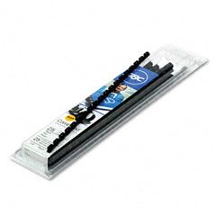 GBC CombBind Standard Spines, 1/4" Diameter, 25 Sheet Capacity, Black, 25/Box GBC4090010
