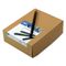 GBC CombBind Standard Spines, 5/8" Diameter, 125 Sheet Capacity, Black, 100/Box GBC4000092