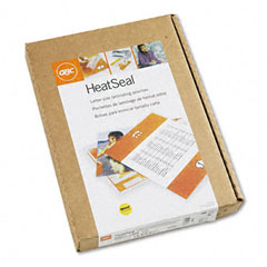 GBC HeatSeal Laminating Pouches, 3 mil, 11-1/2 x 9, 200/Box GBC3747143